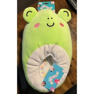 Original Squishmallows Wendy the Frog Plush Slippers Size 6/7